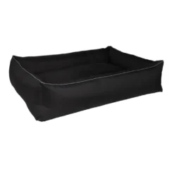 Hundeseng GOLF Medium 75x55 cm Sort