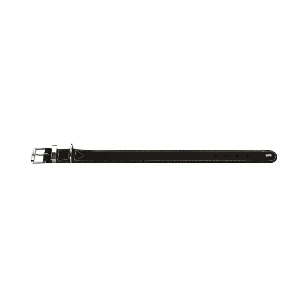 Hunter Aalborg Special Hundehalsbånd Sort 45 - 30-38 cm