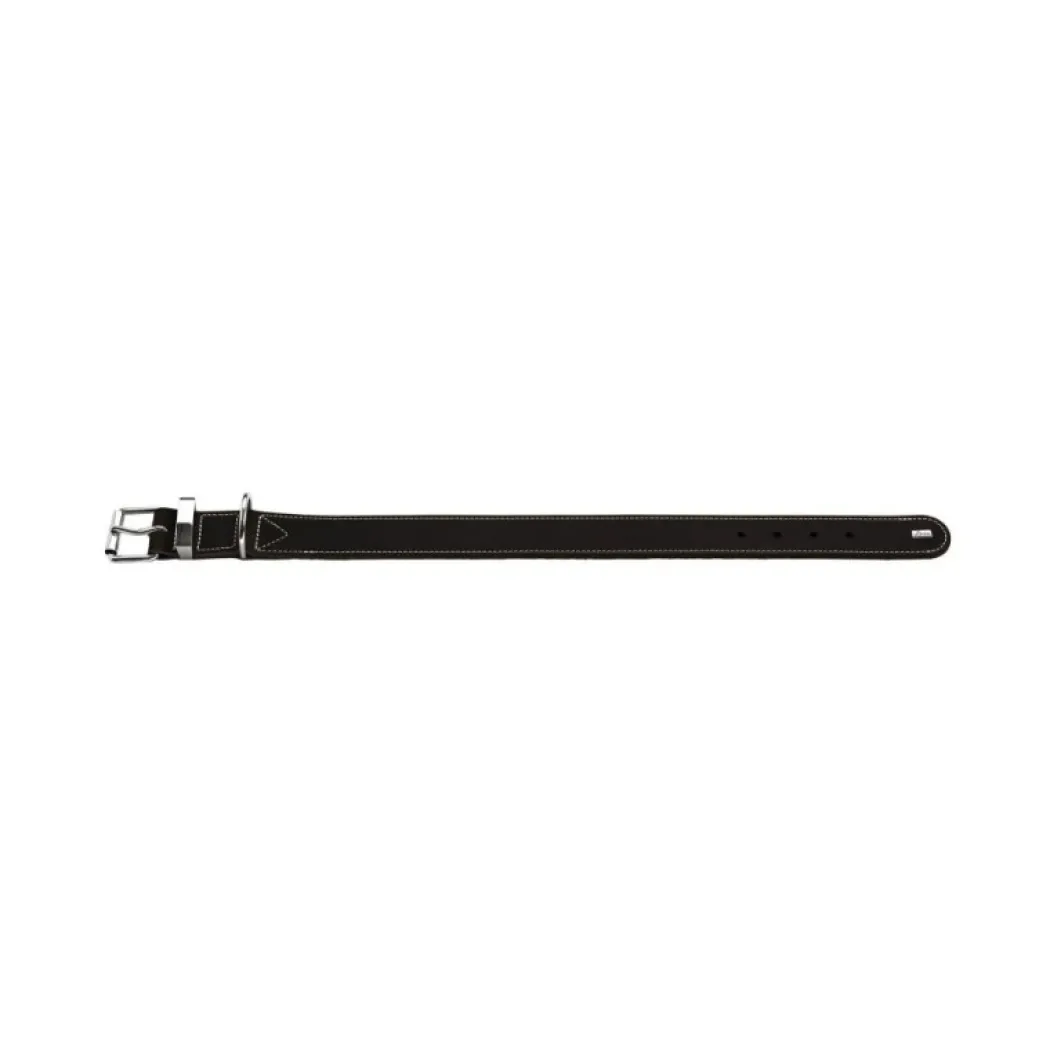 Hunter Aalborg Special Hundehalsbånd Sort 55 - 40-48 cm