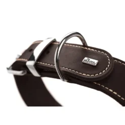 Hunter Aalborg 50 Special Mørkebrunt hundehalsbånd - 36-44 cm