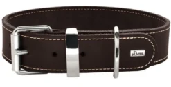 Hunter Aalborg 55 Special Mørkebrunt hundehalsbånd - 40-48 cm