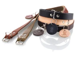 Hunter Aalborg Sport Cognac 60 hundehalsbånd - 45-55 cm