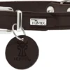 Hunter Aalborg Sport Mørkebrun 52 hundehalsbånd - 38-47 cm