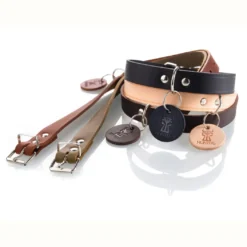 Hunter Aalborg Sport Oliven 37 hundehalsbånd - 28-33 cm