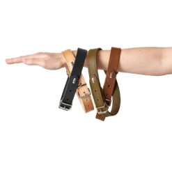 Hunter Aalborg Sport Oliven 42 hundehalsbånd - 32-38 cm