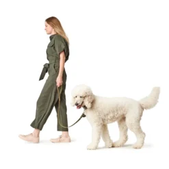 Hunter Aalborg Sport Oliven 52 hundehalsbånd - 38-47 cm