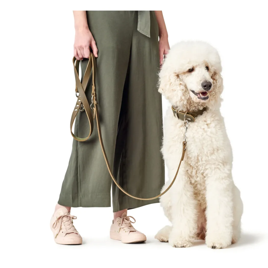 Hunter Aalborg Sport Oliven 60 hundehalsbånd - 45-55 cm