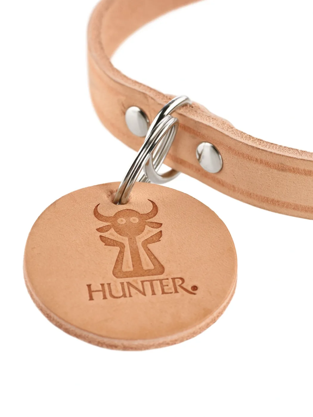 Hunter Aalborg Sport Tan 52 hundehalsbånd - 38-47 cm