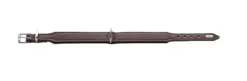 Hunter Basic halsbånd str.37 Brun - 30,0-34,5 cm