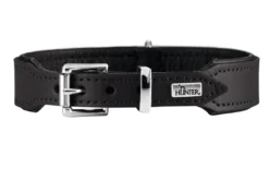 Hunter Basic halsbånd str.50 Sort - 35,0-43,0 cm