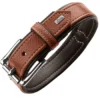 Hunter Canadian UP Hundehalsbånd M 55 Sort/Cognac - 42-48 cm