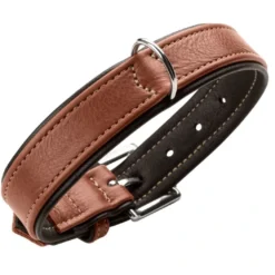 Hunter Canadian UP Hundehalsbånd Large 65 Cognac/Sort - 50-56 cm