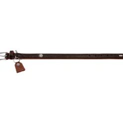 Hunter Cody 40 Mørkebrun Cognac hundehalsbånd - 29-35 cm