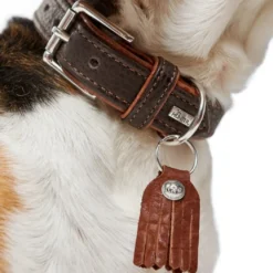 Hunter Cody 45 Mørkebrun Cognac hundehalsbånd - 33-39 cm