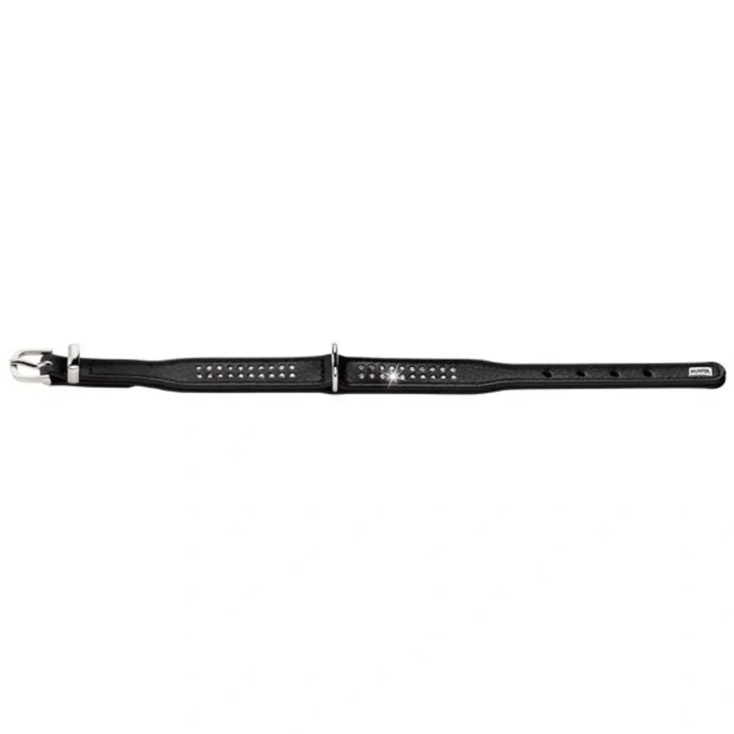 Hunter Diamond petit halsbånd str.37 Sort - 30-34 cm