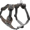 Hunter Divo hundesele M brun/grå just mave 56-73 cm - Stabil komfort og sikker pasform