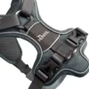 Hunter Divo hundesele S grå/grå just mave 45-56 cm - Stabil kontrol og komfort