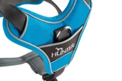 Hunter Divo hundesele XS lyseblå/grå just mave 34-47 cm - Let pasform og høj komfort