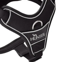 Hunter Divo Up hundesele L sort just mave 72-100 cm - Robust støtte og tryg kontrol