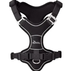 Hunter Divo Up hundesele L-XL sort just mave 79-107 cm - Maksimal stabilitet og tryg kontrol