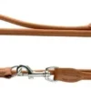 Hunter Elg Rundsyet Hundeline 10 mm Cognac