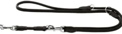 Hunter Elg Rundsyet Hundeline 8 mm Sort