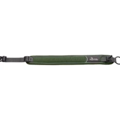 Hunter Halsbånd Divo L Grøn/Grå - justerbart hundehalsbånd (45-55 cm, B 4,5 cm)