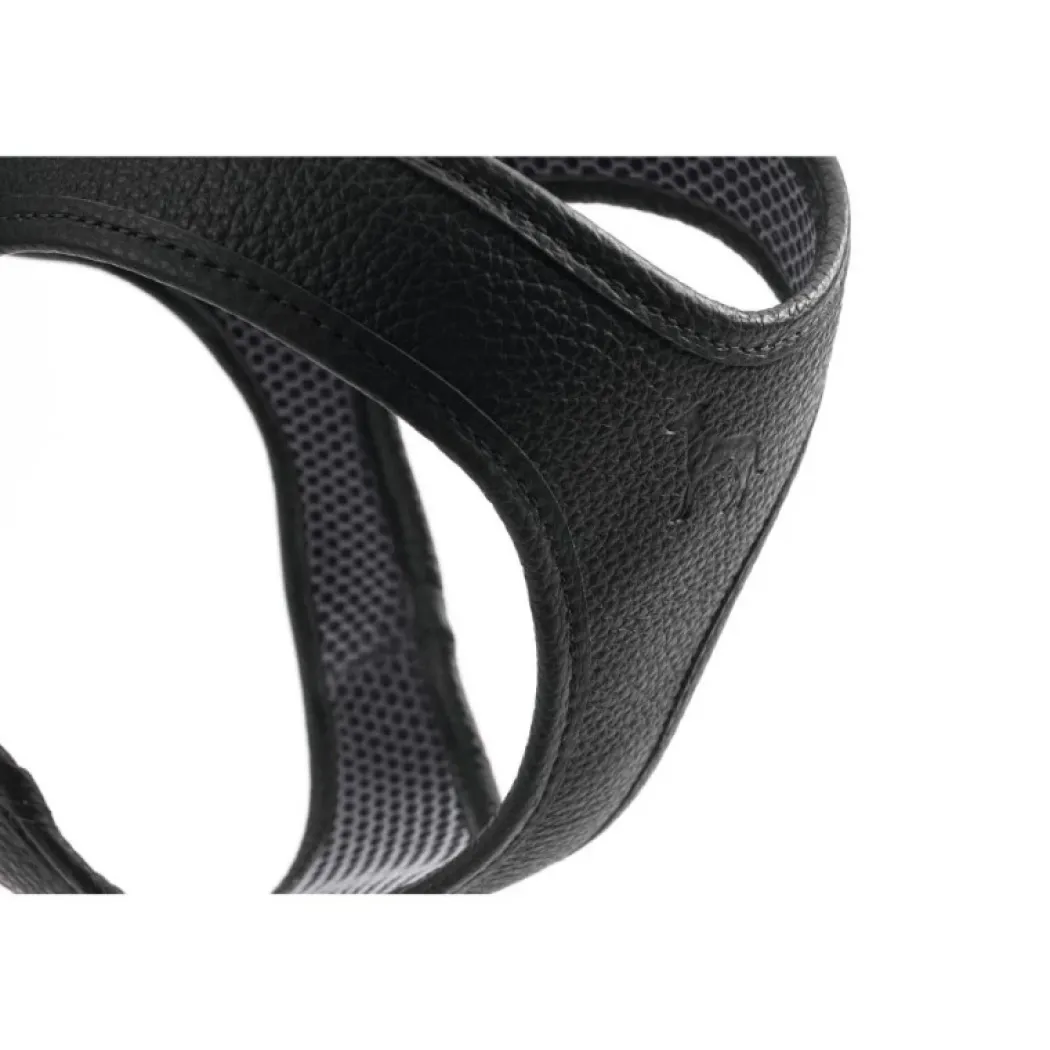 Hunter Hilo læder hundesele sort XXS/XS - hals 30-34 cm