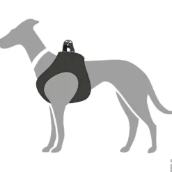 Hunter Hilo læder hundesele sort XS - hals 33-37 cm