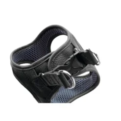 Hunter Hilo læder hundesele sort XS - hals 33-37 cm
