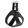Hunter Hilo læder hundesele S sort hals 43-48 cm - blød komfort i hverdagen