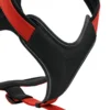 Hunter hundesele Neopren Rød XL længde 73-94 cm 2,5 cm - blød og stabil komfort