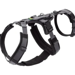 Hunter hundesele Safety Maldon Gråsort XS-S længde 38-62 cm 2,0 cm - sikker og smidig pasform
