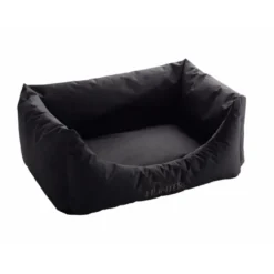 Hunter hundeseng Gent antibakteriel Large 100x70 cm Sort