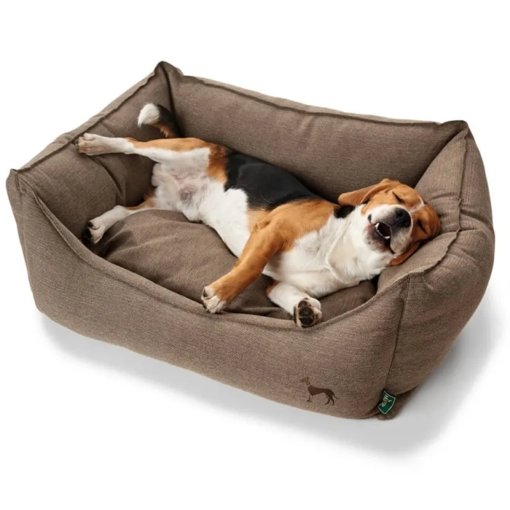 Hunter hundeseng Living Large 100x75x35 cm Brun