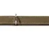 Hunter Hunting halsbånd str.60 Oliven - justerbart hundehalsbånd (46 - 52 cm., B 3,5 cm.)