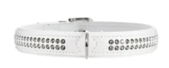 Hunter Hvid Smart halsbånd 24 - 17-20,5 cm