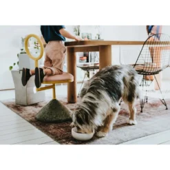 Hunter keramik Lund hunde skål 900 ml Beige