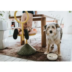 Hunter keramik Lund hunde skål 1500 ml Beige