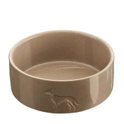 Hunter Keramikskål Osby 350 ml Beige - stilfuld foder- og vandskål