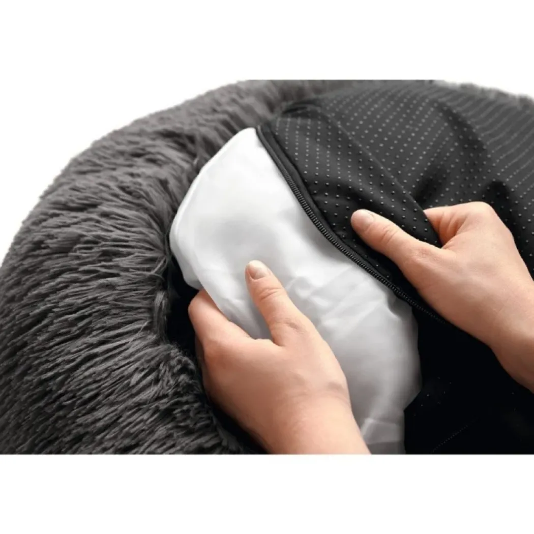 Hunter Loppa donut hundeseng Ø 50 cm Grå