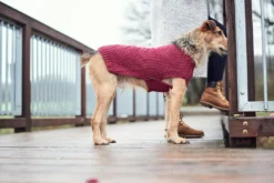 Hunter Malmø pullover strik bordeaux str. 45