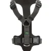 Hunter Mixed Aalborg læder hundesele M-L sort/grå hals 61-85 cm - komfort og støtte