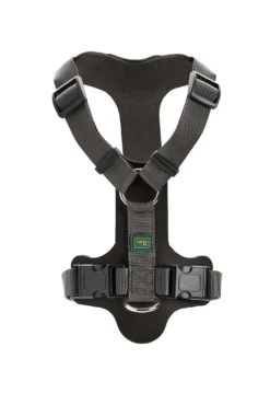 Hunter Mixed Aalborg læder hundesele M sort/grå hals 55-67 cm - komfort og kontrol
