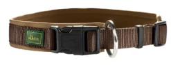 Hunter Neopren hundehalsbånd brun 30 cm - 28-30 cm indstilling
