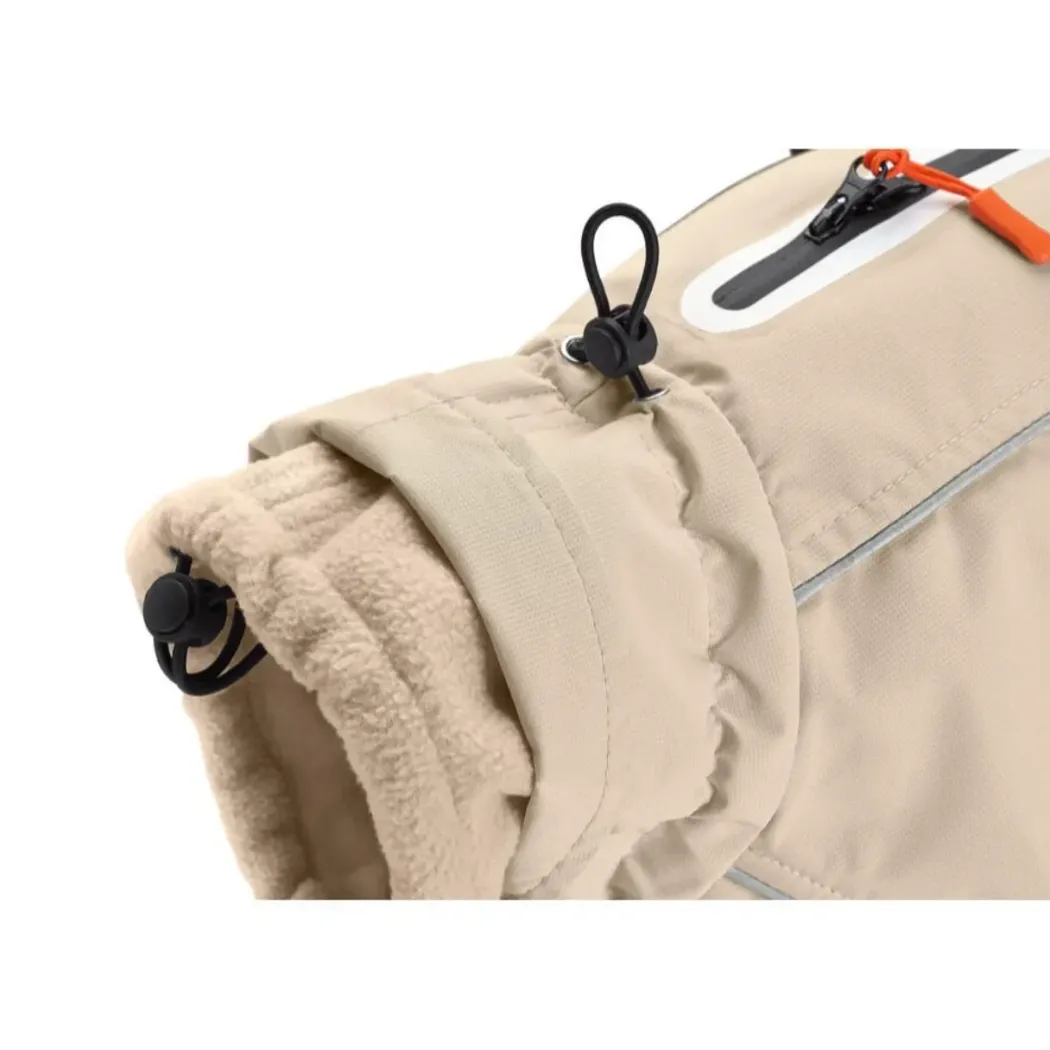 Hunter Nordby hundefrakke str 37,5 creme