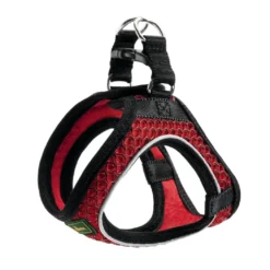 Hunter NY Hilo Comfort hundesele S-M rød mave/bryst 52-58 cm - Fleksibel komfort og støtte