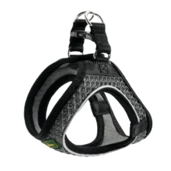 Hunter NY Hilo Comfort hundesele XXS antracitgrå just mave 31-33 cm - Let og blød pasform