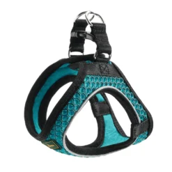 Hunter NY Hilo Comfort hundesele XXS turkis mave/bryst 31-33 cm - Ultralet komfort til små hunde