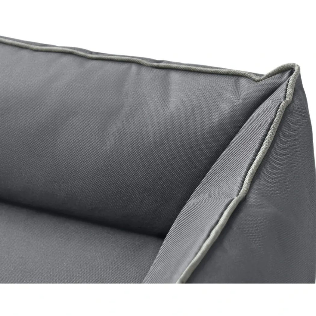 Hunter Ortho Cleveland hundeseng L 100x70 cm Grå